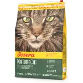 Josera NatureCat viljaton kuivaruoka kissoille siipikarjan ja lohen kera, 10 kg