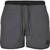 Urban Classics Uimashortsit tummanharmaa / musta