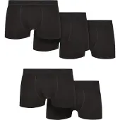 Urban Classics Solid Organic Cotton 5-pack Boxerit