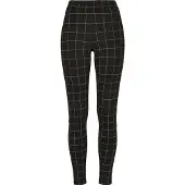 Urban Classics Leggingsit musta / valkoinen
