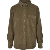 Urban Classics Corduroy Oversized Pitkähihainen Kauluspaita