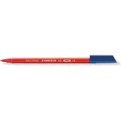 Staedtler 326, Punainen, 1 mm, Polypropeeni (PP), Vesipohjainen muste (326-2)