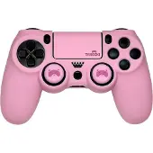 Gaming TNKPS4COMBO, PlayStation 4, PlayStation 5, Peliohjaimen kotelo, Vaaleanpunainen, Sony, 1 kpl