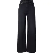 Levi's Farkut 'Ribcage Wide Leg Jeans' musta denim
