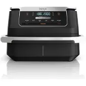 Ninja AF550EU, 6,6 l, 2470 W, airfryer, musta, hopea
