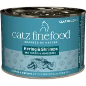 Catz Finefood 6x200g silakka & katkarapu kissanruoka märkä
