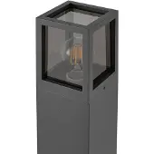 Deko-light Pylväsvalaisin Facado II, himmennettävä, Alumiini/harmaa/sinkki, Alumiini, Moderni