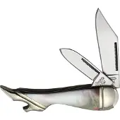 Queen City Leg Knife Black Pearl