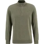 Barbour Cotton Halfzip Knit Sweater Olive Men S