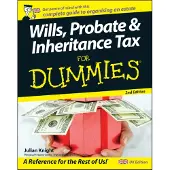 Bookoutlet Wills, Probate, and Inheritance Tax For Dummies