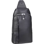 Braun Büffel Golf 3.0 Bags Crossbody-laukku Nahka 19.5 cm Musta