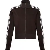 Adidas Collegetakki 'FIREBIRD' tummanruskea / valkoinen