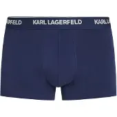 Karl Lagerfeld Bokserishortsit tummansininen / valkoinen