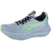 Asics Gel-Nimbus 28 Gray Green SS26 Shoes, Size 43,5 - EUR