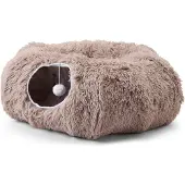 Savic Snuggle Tunnel sis. makuutyynyn n. Ø85x26cm kissoille