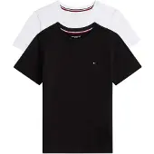Tommy Hilfiger T-paidat - 2 kpl - Musta/Valkoinen - - 10-12 v (140-152) - T-paidat