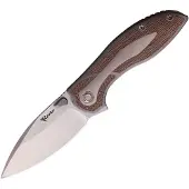 Reate Knives Iron Framelock Brown