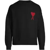 Ami De Coeur Knit Pullover - Black - L