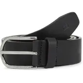 Tommy Hilfiger Th Archive Buckle Soft Leather - Black - 100