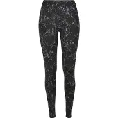 Urban Classics Leggingsit savunsininen / musta / valkoinen