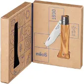 Opinel Néo6 Opiflex 002504 Stainless Steel, Olive Wood, slipjoint pocket knife