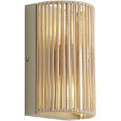 QAZQA Japandi seinävalaisin beige IP44 - Jayla