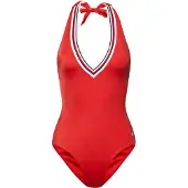 Tommy Hilfiger Halter Rp Op - Red - S