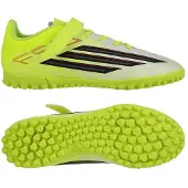 Adidas F50 Club Velcro Tf Born For Goals - Keltainen/musta/lucid Red Lapset - Turf (Tf), koko 36