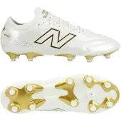 New Balance 442 V3 Elite Knit Fg First Edition - Valkoinen/kulta Limited Edition - Nurmi (Fg), koko 44