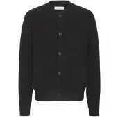 Casual Friday Cfrodhe Baseball Knit Cardigan - Black - L