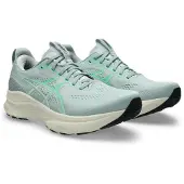 Asics Gel-Kayano 32 Shoes Grey Green SS26, Size 44 - EUR