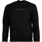 Armani Exchange for man. XM001284AF20934UC001 Sweatshirt with logo in black (L), Casual, Cotton