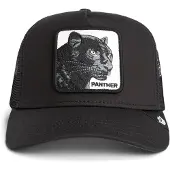 GOORIN BROS. Lippalakki 'Panther' musta / valkoinen