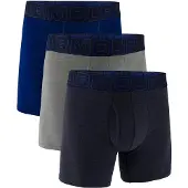 Under Armour Ua Performance Cotton - Solid 6" 3Pk - Multi/patterned - M