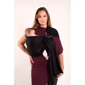 Love Radius No Knot Woven Rengaskantoliina, Black