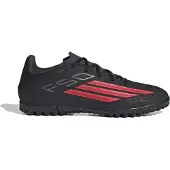 Adidas Jalkapallokengät 'F50 CLUB' vaaleanharmaa / punainen / musta