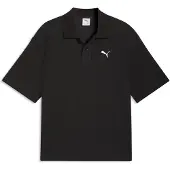 Puma Wardrobe Ess Waffle Boxy Fit Lyhythihainen Pikeepaita