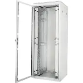 Digitus DN-43001, Itseseisova teline, 42U, 1200 kg, Näppäinlukko, Kotelon kiskot, Säädettävät jalat