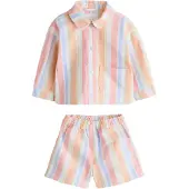 Next Setti pastellinsininen / pastellinvihreä / pastellioranssi / offwhite
