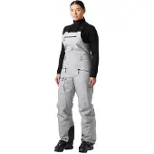Helly Hansen Powderqueen 2.0 Housut, lasketteluhousut, nainen, harmaa