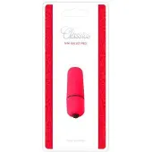 Toyz4Lovers Mini vibraattori "pocisk" punainen, Abs, 5,5 cm