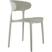 Leitmotiv Dining Chair Fain - Grey - H75CM