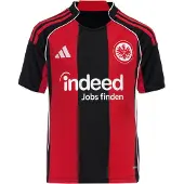 Adidas Toiminnallinen paita 'Eintracht Frankfurt 25/26' punainen / musta / valkoinen