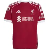 Adidas Liverpool Fc Home Jsy Y - Red - 164