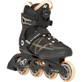 K2 Rullaluistimet - Alexia 80 Boa - Musta/Oranssi - Rullaluistim - - 39 - Rullaluistimet