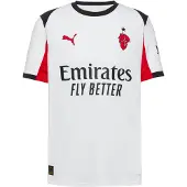 Puma Ac Milan Away Jersey Replica - White - S