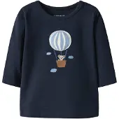 Name it Nbmbent Ls Top Box - Navy - 56