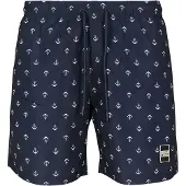 Urban Classics Uimashortsit marine / valkoinen