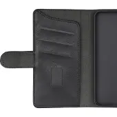 Ginza.se Wallet, Galaxy A15 5G/4G -lompakkokotelo, Musta