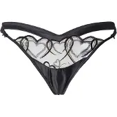 Hunkemoller Olivia Hl String Tr - Black - XS